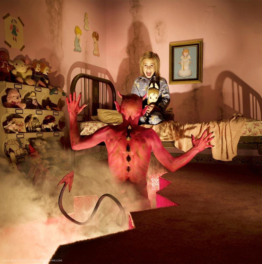 Children's Nightmares Come to Life in Seriously Unsettling Photos