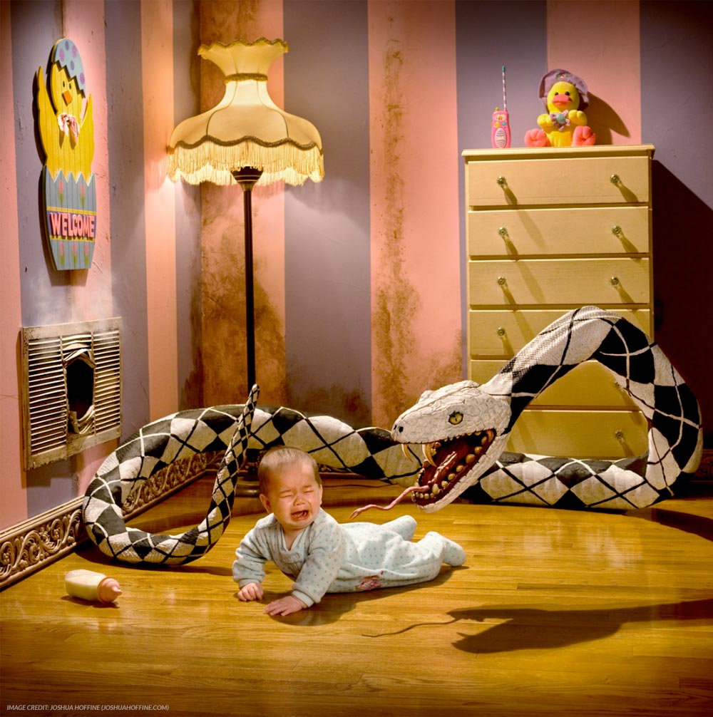 Children's Nightmares Come to Life in Seriously Unsettling Photos