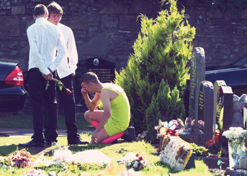 He Wore a Tacky Green Dress to a Funeral. You Need to Know the Reason Why.