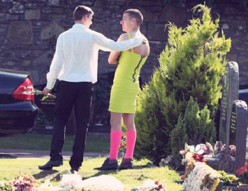 He Wore a Tacky Green Dress to a Funeral. You Need to Know the Reason Why.