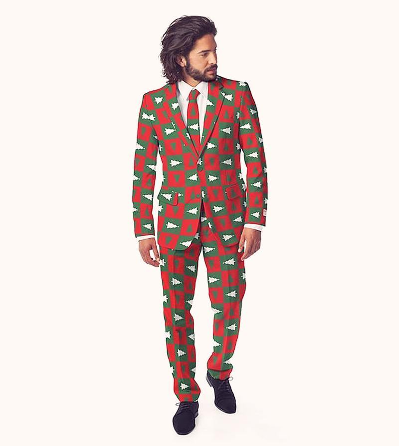 'Tis the Season... Ugly Christmas Sweaters Turned Into Suits!