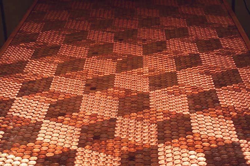 How Many Pennies Do You Need To Make A Table?