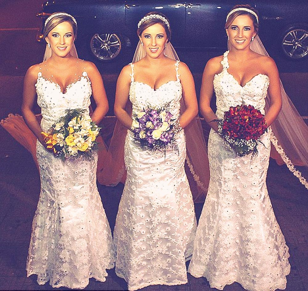 Identical Triplets Just Got Married and Everyone Was Confused. Everyone.