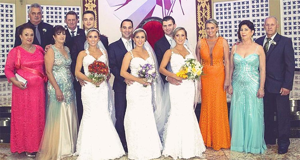 Identical Triplets Just Got Married and Everyone Was Confused. Everyone.