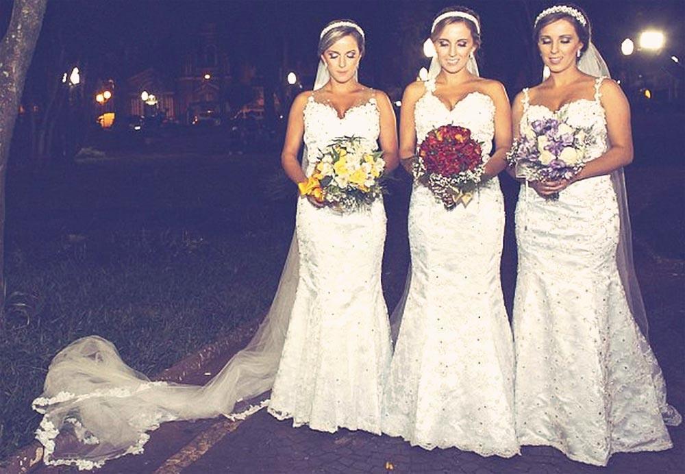 Identical Triplets Just Got Married and Everyone Was Confused. Everyone.