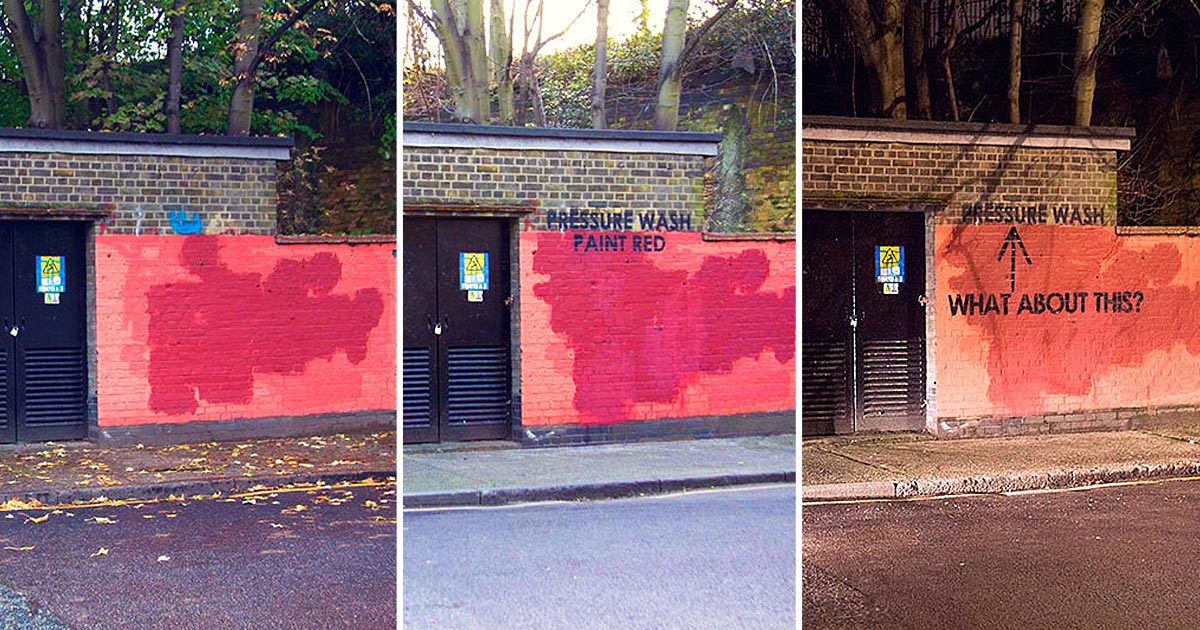 Graffiti Artist Tests the Patience of Local Authorities with this